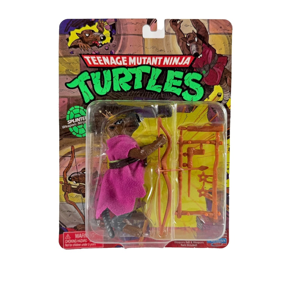 TMNT Classic Splinter Figure Mutant Ninja Turtles Playmates Retro